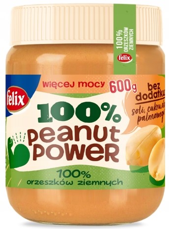 FELIX ARAŠIDOVÉ MASLO ARAŠIDOVÁ POWER 100% 600g