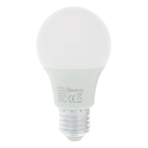 EKOLOGICKÁ LED BUBLINA E27 ŽIAROVKA 10W 3000K 800lm