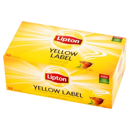 LIPTON ČAJ 50 VRECKOV
