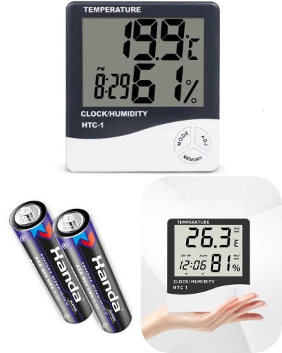 IZBOVÝ TEPLOMER METEOSTANICA DIGITÁLNY HYGROMETER