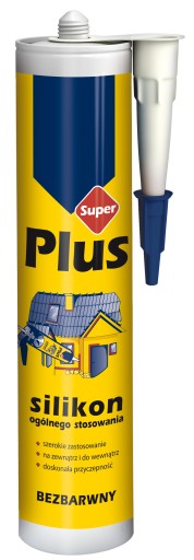 Bezfarebný univerzálny silikón Super Plus