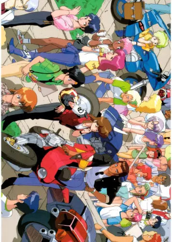 Plagát Anime Manga Bubblegum Crisis BGC_009 A3