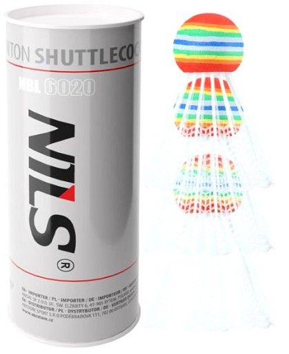 Sada loptičiek badmintonových loptičiek Nylon 3 ks Set