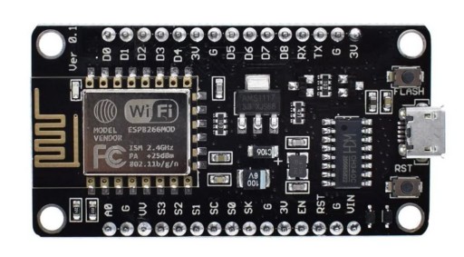 253 ESP8266 NodeMCU v3 WiFi 2,4 GHz CH340 Arduino