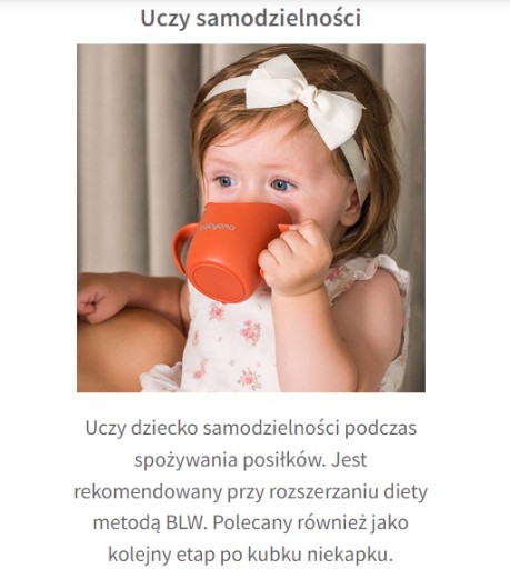 Ergonomický tréningový pohár FLOW Pigeon Blue