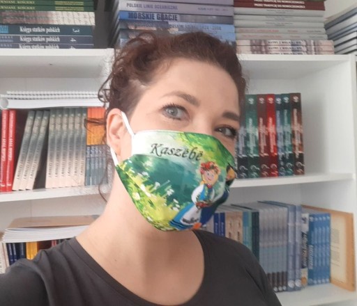 Ľudová maska od kašubského páru