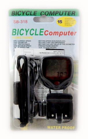 MULTIFUNKČNÝ BICYKLOVÝ POČÍTAČ 15 FUNKCIÍ