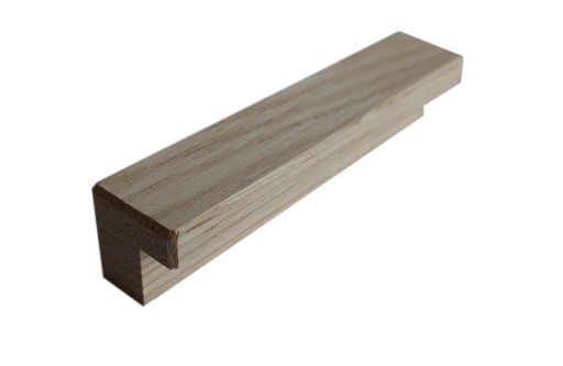 Nábytková úchytka ELKA, dĺžka 96mm, veľ. 64mm SUROVÝ DUB