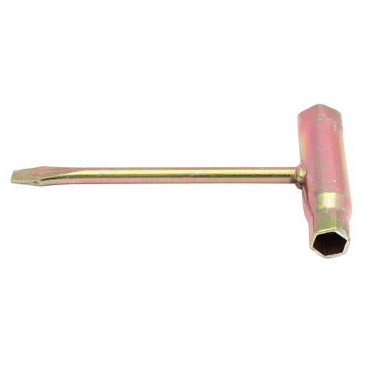 Servisný kľúč na zapaľovacie sviečky pre benzínové píly 13x19mm