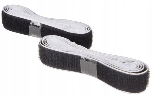 Suchý zips na lepidlo Lepiaci suchý zips Very Strong 2x100cm Čierna na podlahu