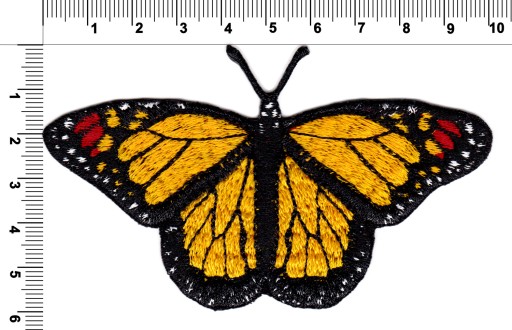 Záplata Termolepiace záplaty MONARCH BUTTERFLY