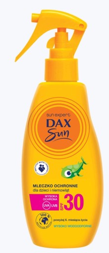 Dax Ochranné mlieko na opaľovanie pre deti a dojčatá SPF 30 200ml
