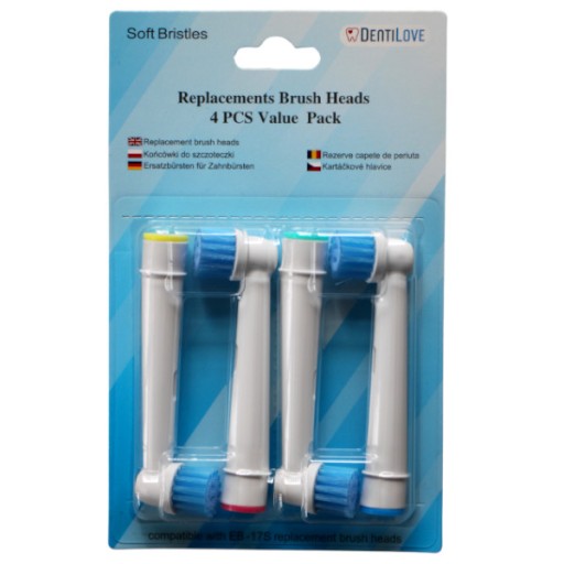 4x hlavica zubnej kefky Oral-b Sensitive