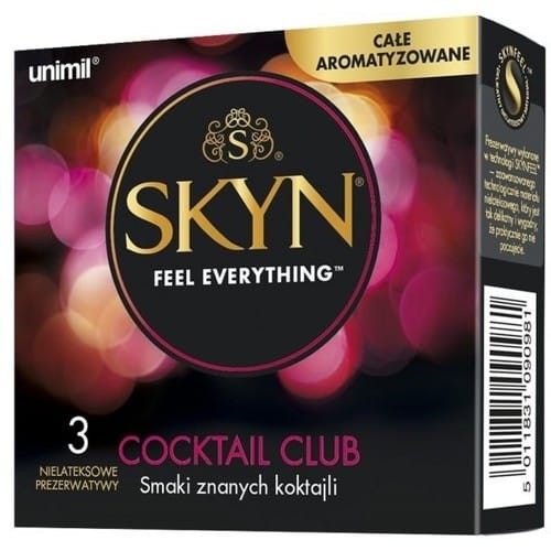 UNIMIL SKYN COCKTAIL Ochutené kondómy