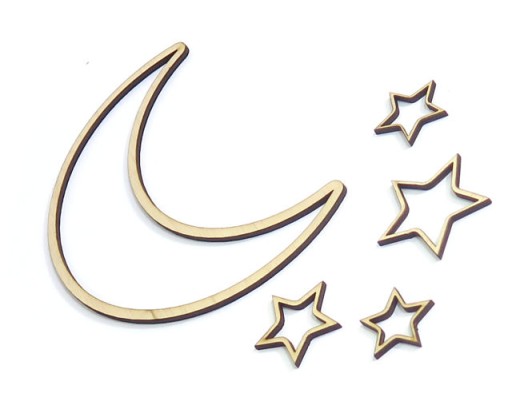PREHLIADKOVÁ ZÁKLADNA PRE DREAMCATCHER MOON + STARS MA54