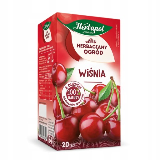 Herbapol Čaj Herbaciany Ogród Wiśnia 20tb