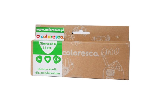 Pastelky Starszaka 12 farieb (12 ks) 3+ COLORESCA