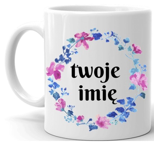 Hrnček s násobilkou + vzory mien dieťaťa