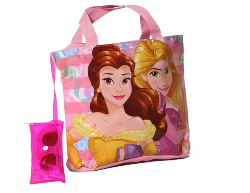 DISNEY KABELKA PLÁŽOVÁ TAŠKA OKULIARE BELLA DARČEK