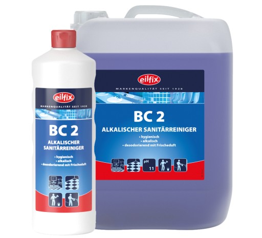 Eilfix BC-2 1L Alkalický koncentrát pre sanitárne zariadenia ALKALISCHER