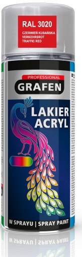 ČERVENÝ lak GRAFEN PROFESSIONAL