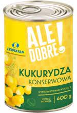 Konzervovaná kukurica Lewiatan 400 g konzerva ale dobrá