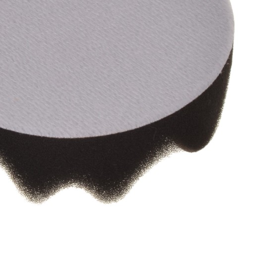 Leštiaci špongia, vlnitá, mäkká, podložka na suchý zips, 100 mm