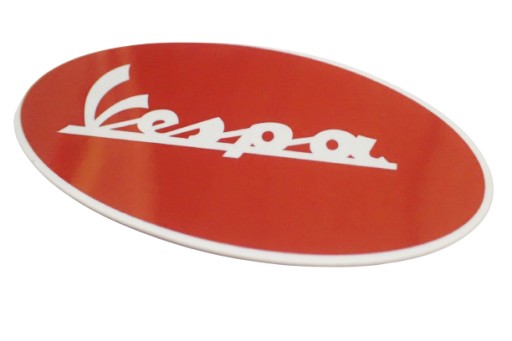 NÁLEPKA VESPA NÁLEPKA 9,5 x 5 cm