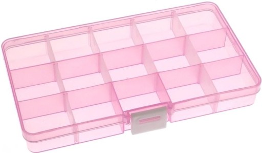 Organizér 17,5x10x2,2 cm, 15 priehradiek, OR35