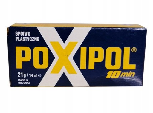 POXIPOL GLUE 21G/14ML. ŠEDÝ