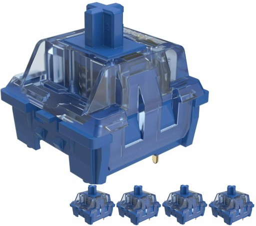AKKO CS Ocean Blue Switch SWITCHES 5 ks pre mechanickú klávesnicu