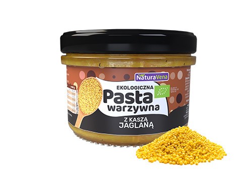 RASTLINNÁ PASTA S PROSOM BIO 185 g - NATURAVENA