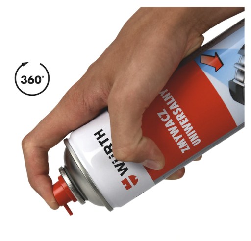 Čistič bŕzd univerzálny odmasťovač 500ml Wurth