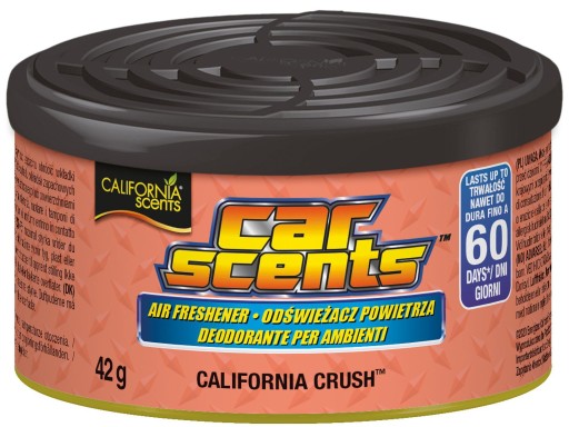 California Car Scents CALIFORNIA CRUSH 42g plechovka vône