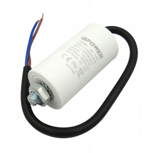 Štartovací kondenzátor motora P 6uF 450V CBB60