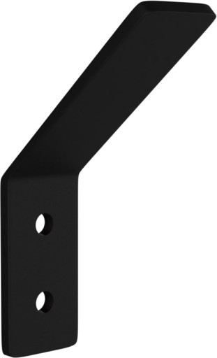 Jednostenný vešiak háčik predsieň Kúpeľňa Metal Loft Black