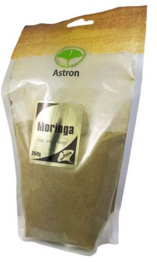 Astron Moringa mleté listy 250G