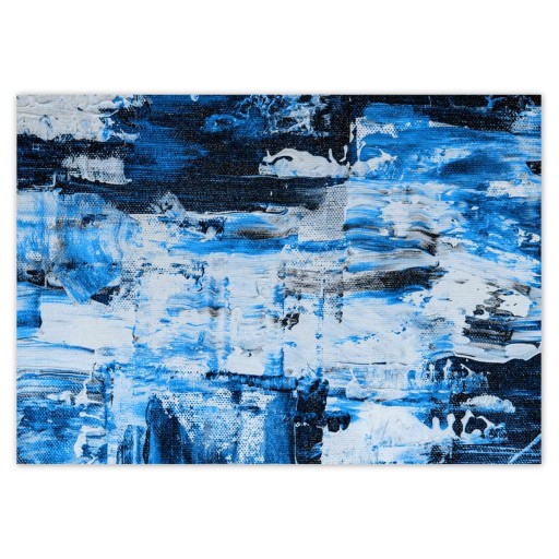 Samolepky A5 LEVEL Abstract Classic Blue