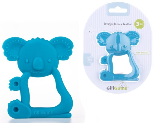 Ortodontická masáž GiliGums KOALA Teether Calming pre prerezávanie zubov