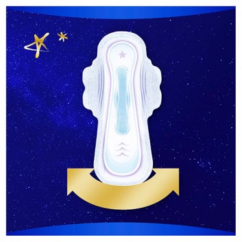 Always Ultra Secure Night 4 Hygienické vložky s krídelkami 12 ks.