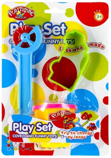 SET: PLASTOVÁ PASTA, HLINNÝ MOL, Nôž