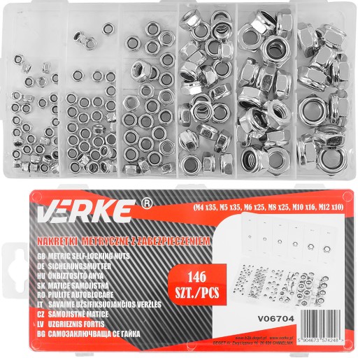 POISTNÉ MATICE METRICKÉ M4-M12 SADA MATIC METRICKÝCH 146
