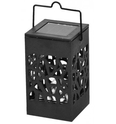 SOLAR záhradné svietidlo, studené, RETRO, LED kôš, závesné, stojace