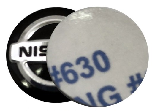 Logo odznaku Nissan 14 mm na kľúčenke
