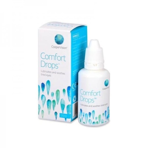 COMFORT KVAPKY ZVLHČUJÚCE OSVIEŽUJÚCE OČNÉ KVAPKY COOPERVISION 20 ml