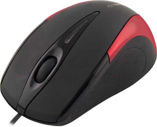 EM102R SIRIUS Optická myš s USB GUM rollerom