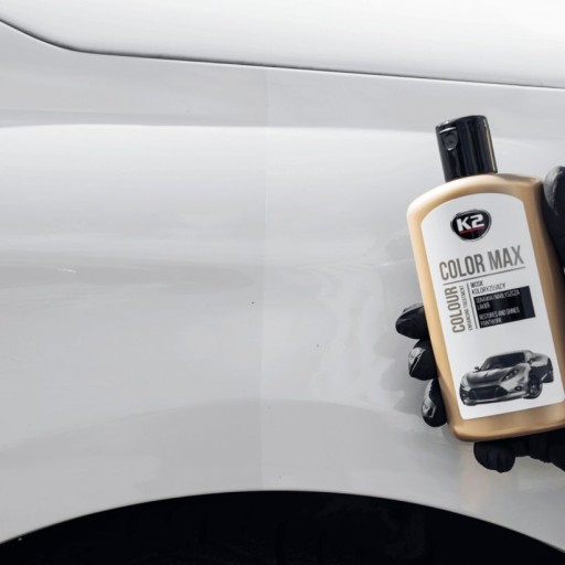 K2 COLOR MAX BIELY FARBIACI AUTOVOSK NA ŠKRABINKY NA ŠKRABANINY AUTA