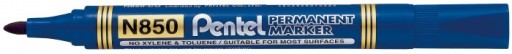 PENTEL N850 ZNAČKOVAČ MODRÝ KRUHÝ PERMANENT PRE RÔZNE POVRCHY