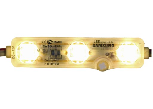 SAMSUNG LED MODUL 1,2W SMD 5630 teplá BIELA