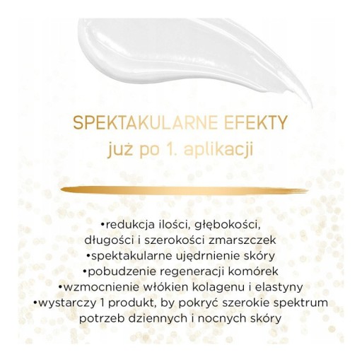 Krém-sérum Eveline Cosmetics Gold Revita Expert